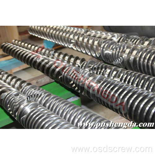 65 Conical screws for calcium pvc pipe extrusion